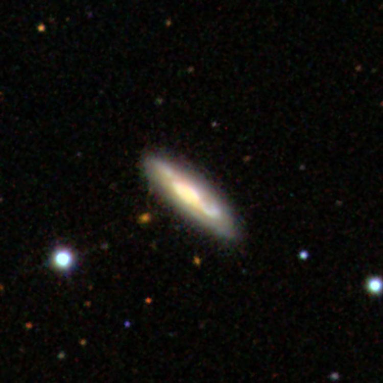 SDSS image of spiral galaxy NGC 2611