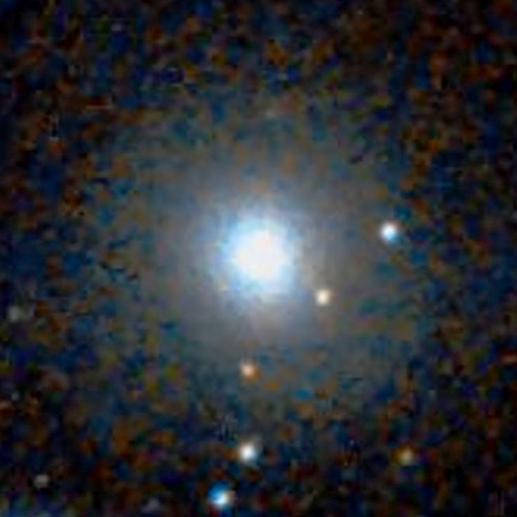 DSS image of elliptical galaxy NGC 2634