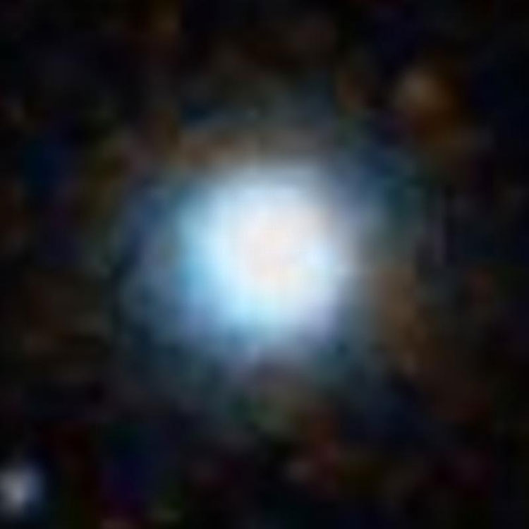 DSS image of elliptical galaxy NGC 2636