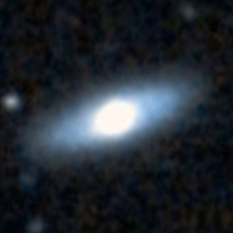 DSS image of lenticular galaxy NGC 264