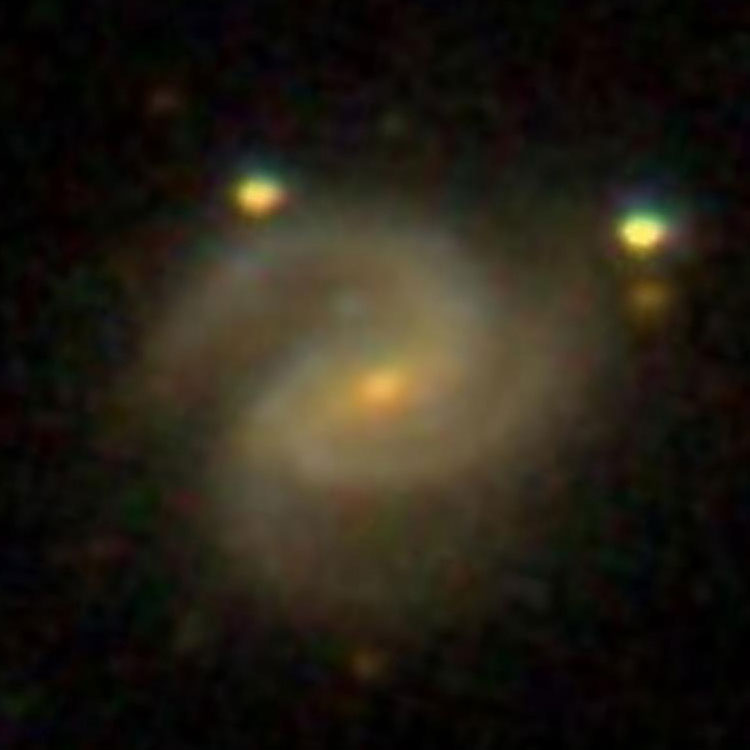 SDSS image of spiral galaxy NGC 2651
