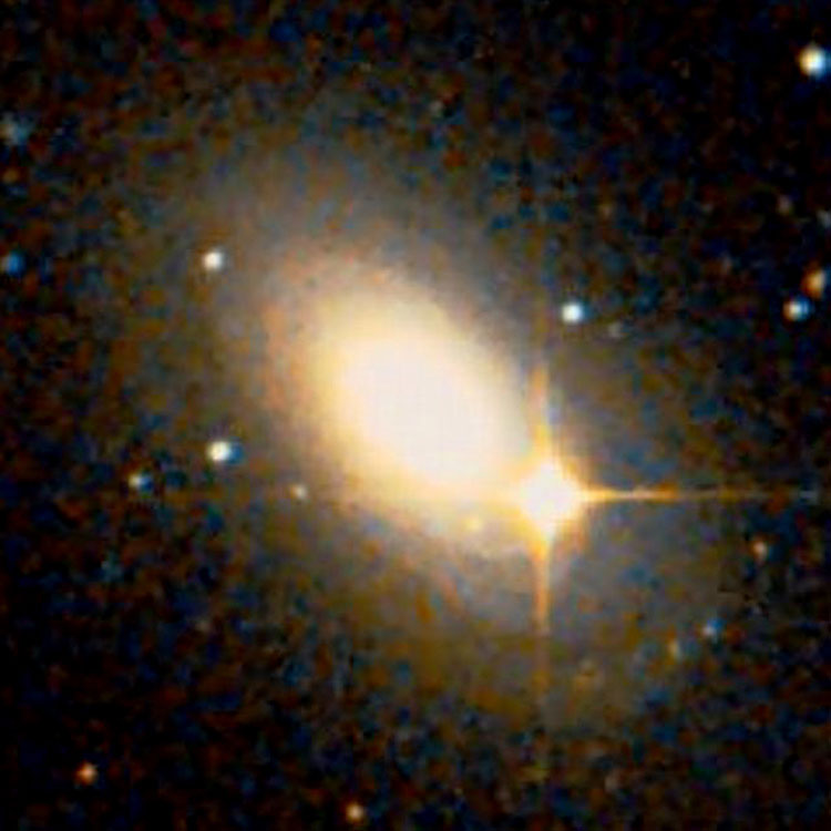 DSS image of lenticular galaxy NGC 2652