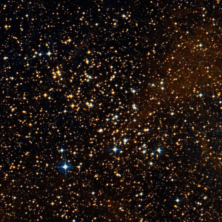 DSS image of region near open cluster NGC 2659