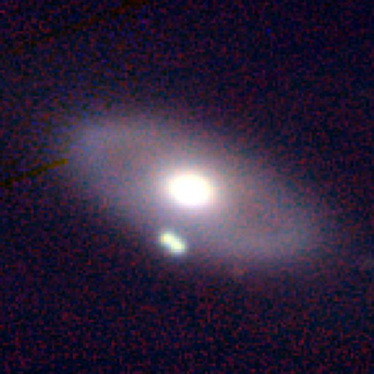 PanSTARRS image of the core of the lenticular galaxy NGC 2674