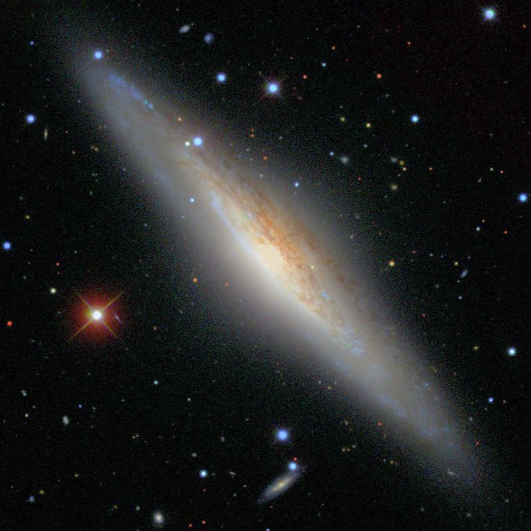 SDSS image of spiral galaxy NGC 2683