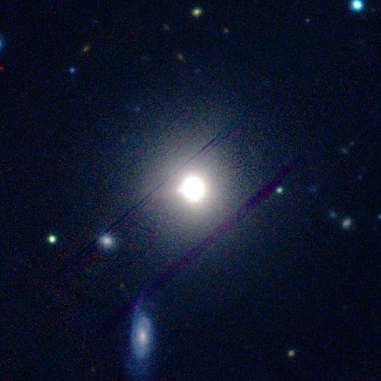 PanSTARRS image of elliptical galaxy NGC 2696