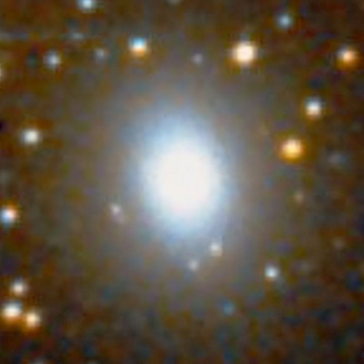 DSS image of lenticular galaxy NGC 2717