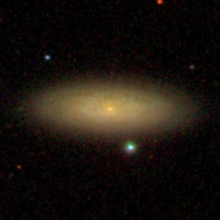 SDSS image of spiral galaxy NGC 2726