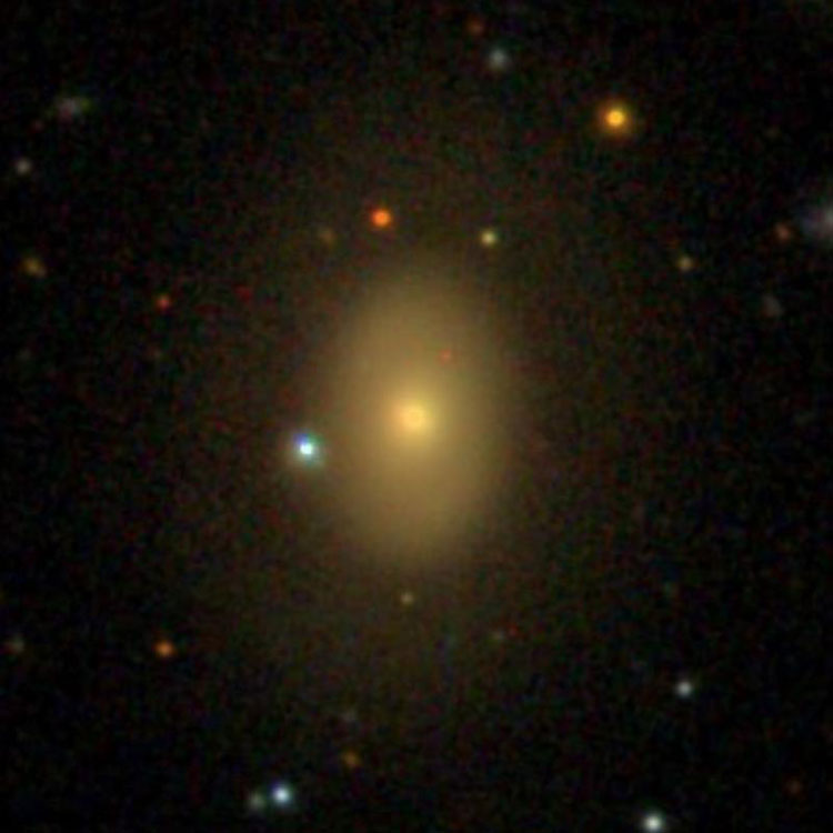 SDSS image of lenticular galaxy NGC 2729