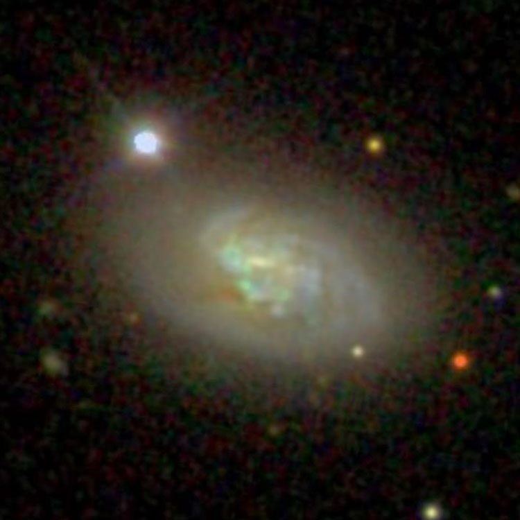 SDSS image of spiral galaxy NGC 2731