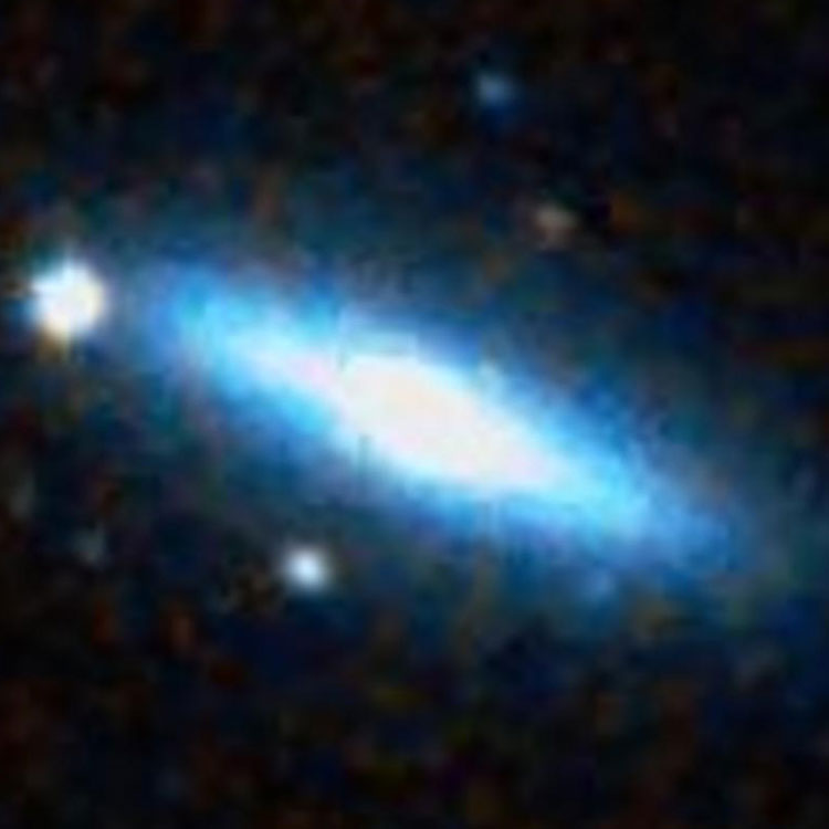 DSS image of lenticular galaxy NGC 2732