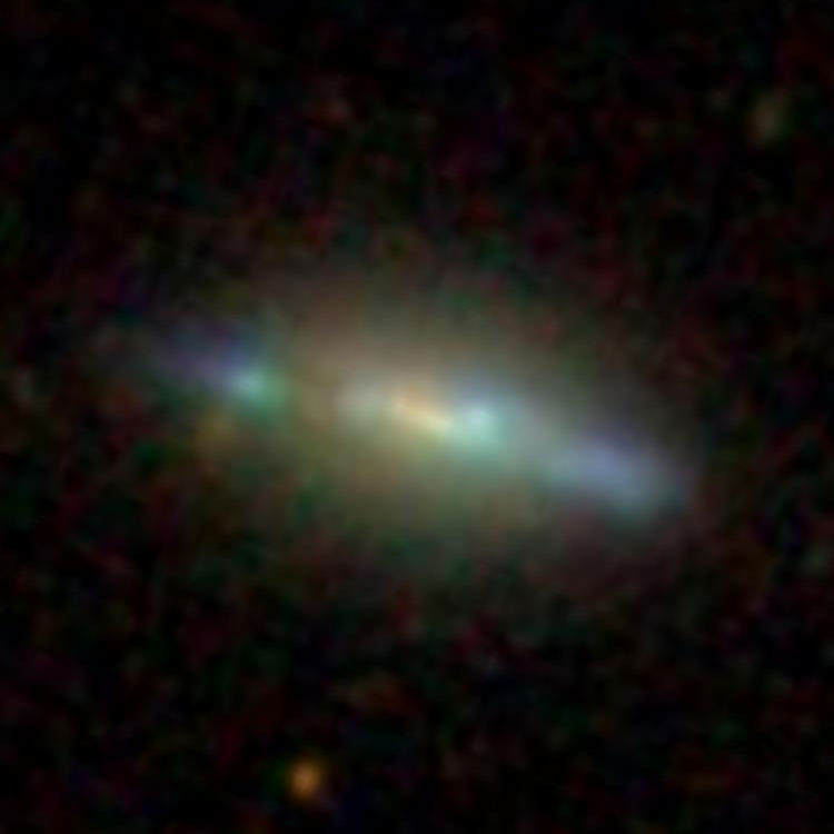 SDSS image of spiral galaxy NGC 2741