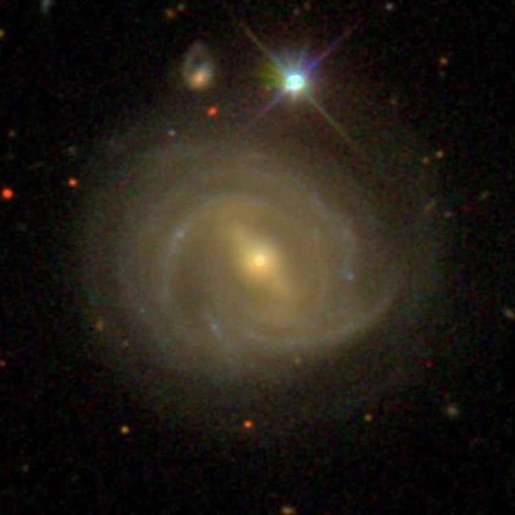 SDSS image of spiral galaxy NGC 2746