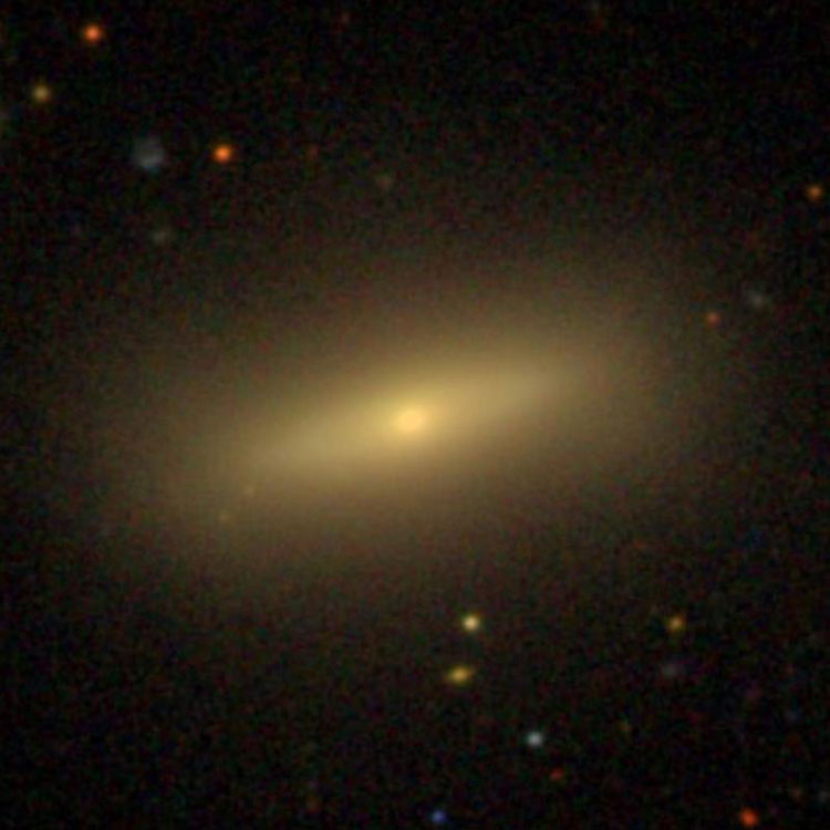 SDSS image of lenticular galaxy NGC 2765