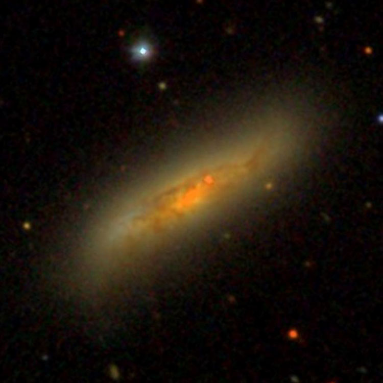 SDSS image of spiral galaxy NGC 2785