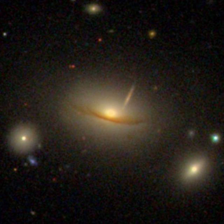 SDSS image of spiral galaxy NGC 2796