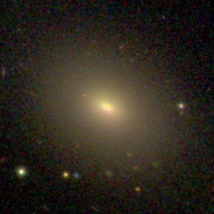 SDSS image of elliptical galaxy NGC 2819
