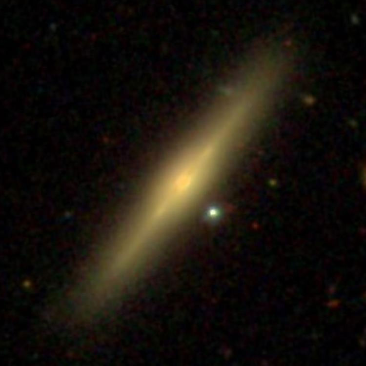 SDSS image of lenticular galaxy NGC 2826