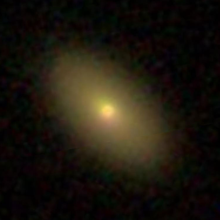 SDSS image of lenticular galaxy NGC 2828