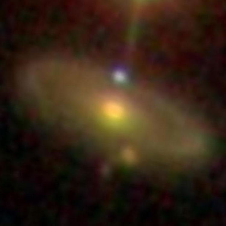 SDSS image of lenticular galaxy NGC 2843