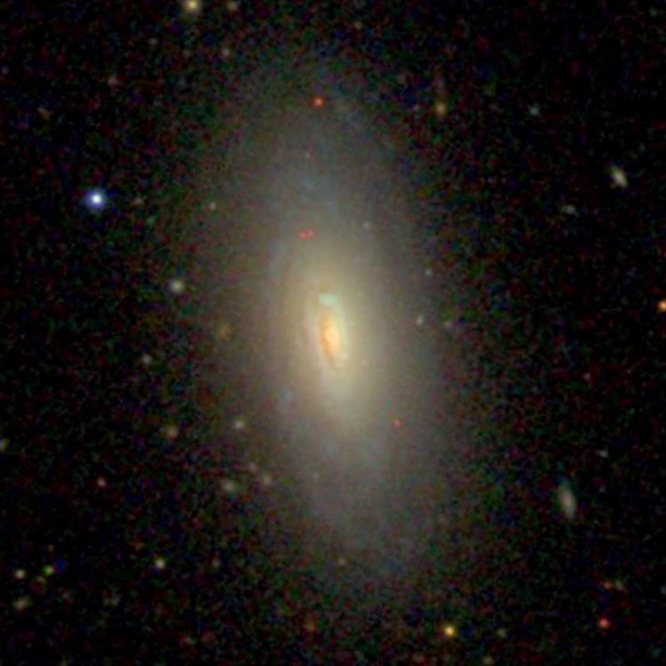 SDSS image of spiral galaxy NGC 2844