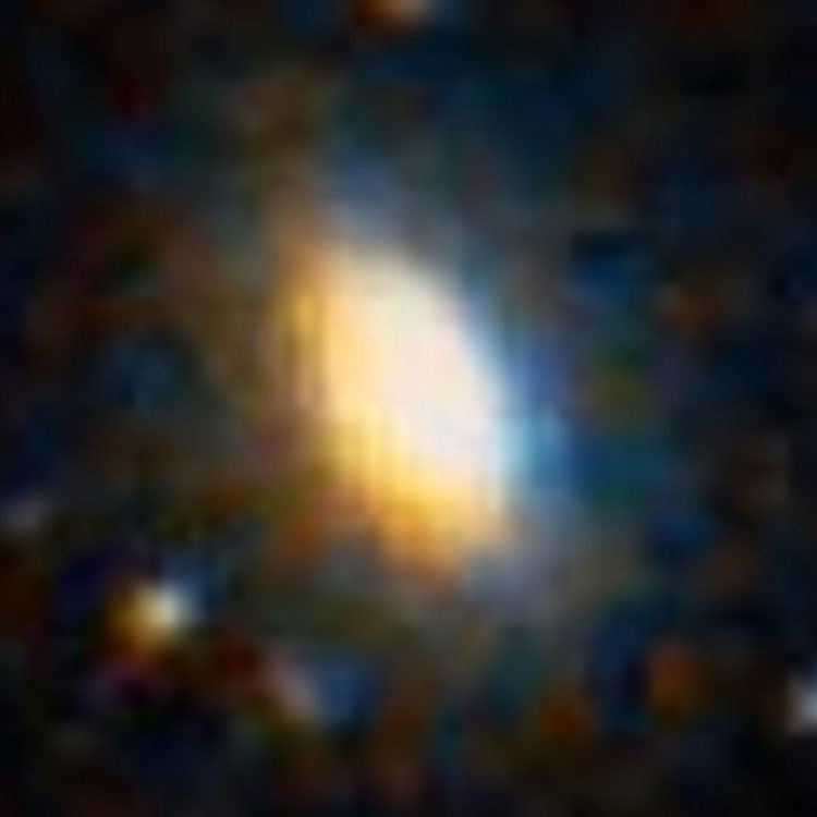 DSS image of lenticular galaxy NGC 2850