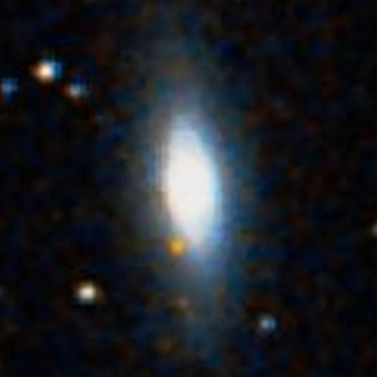 DSS image of lentiular galaxy NGC 2851