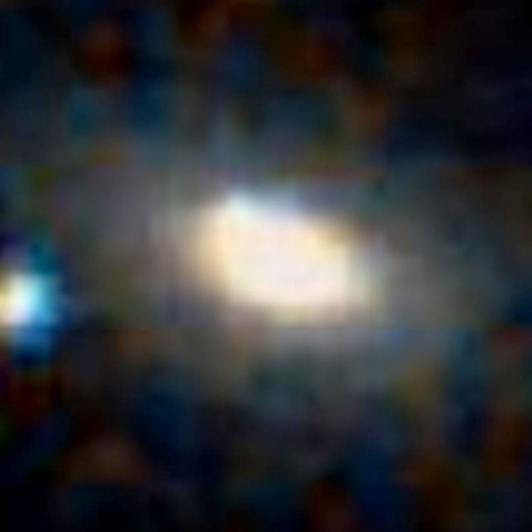 DSS image of lenticular galaxy NGC 2868