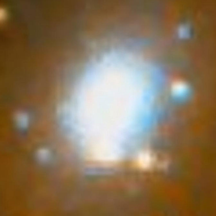 DSS image of elliptical galay NGC 2888