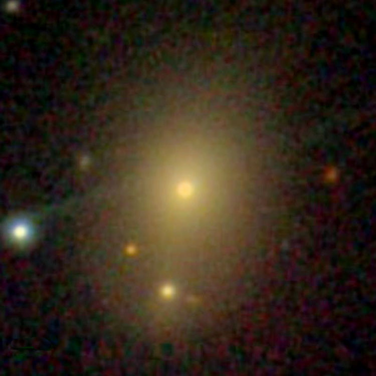 SDSS image of lenticular galaxy NGC 2897