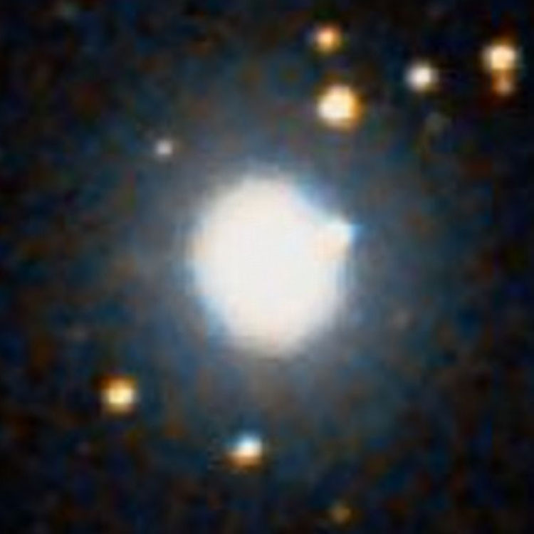 DSS image of lenticular galaxy NGC 2902