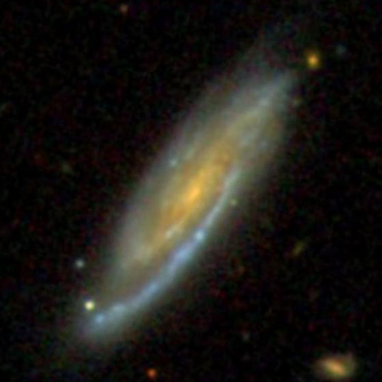 SDSS image of spiral galaxy NGC 2929