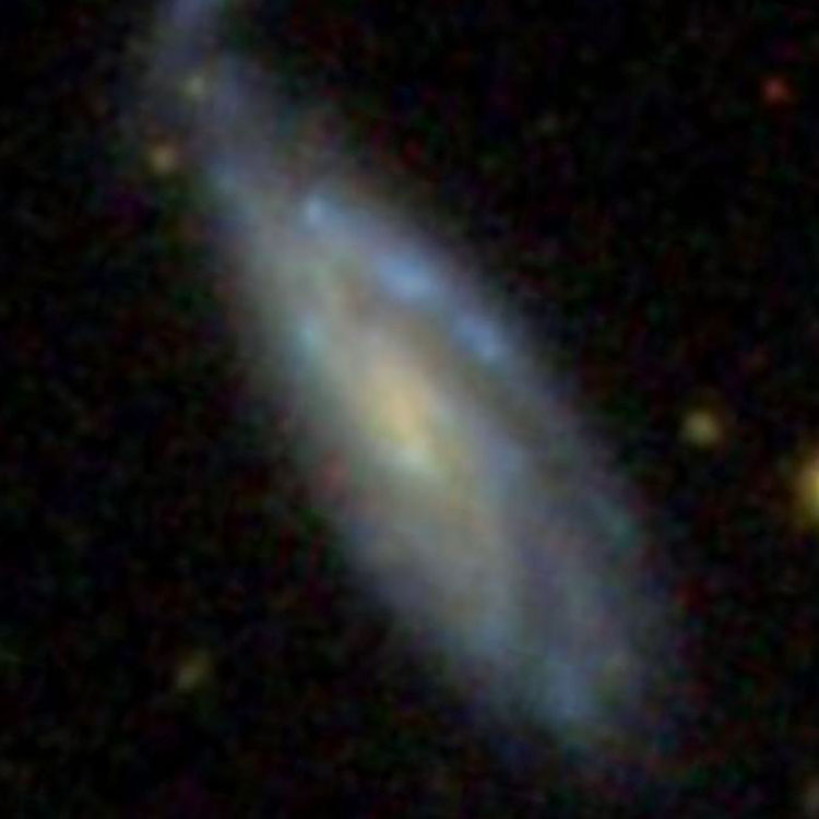 SDSS image of spiral galaxy NGC 2933