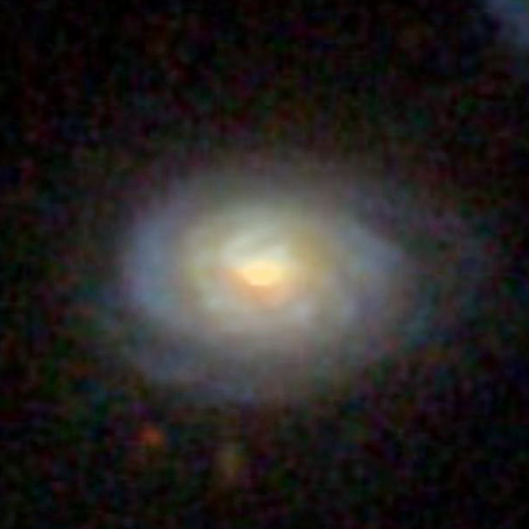 SDSS image of spiral galaxy NGC 3015