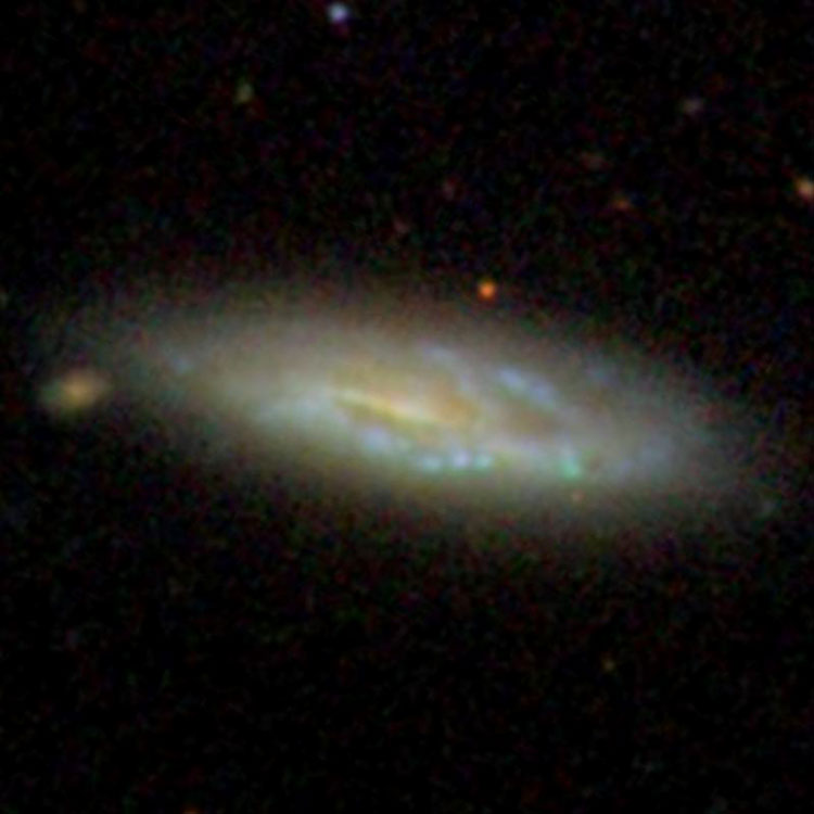 SDSS image of spiral galaxy NGC 3043