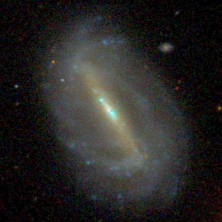 SDSS image of spiral galaxy NGC 3049