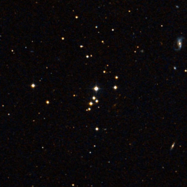 DSS image of region near stellar group NGC 305