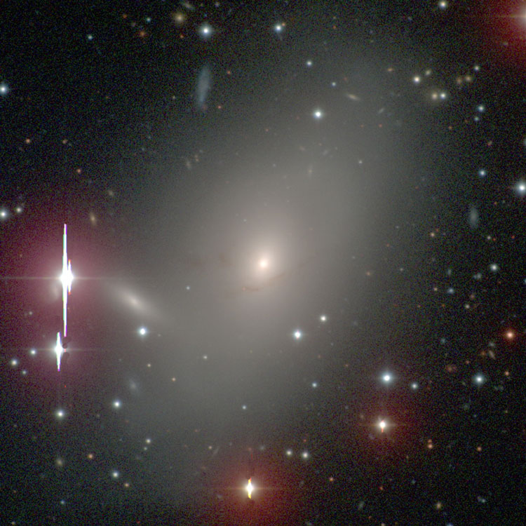 Carnegie-Irvine Galaxy Survey image of lenticular galaxy NGC 3100