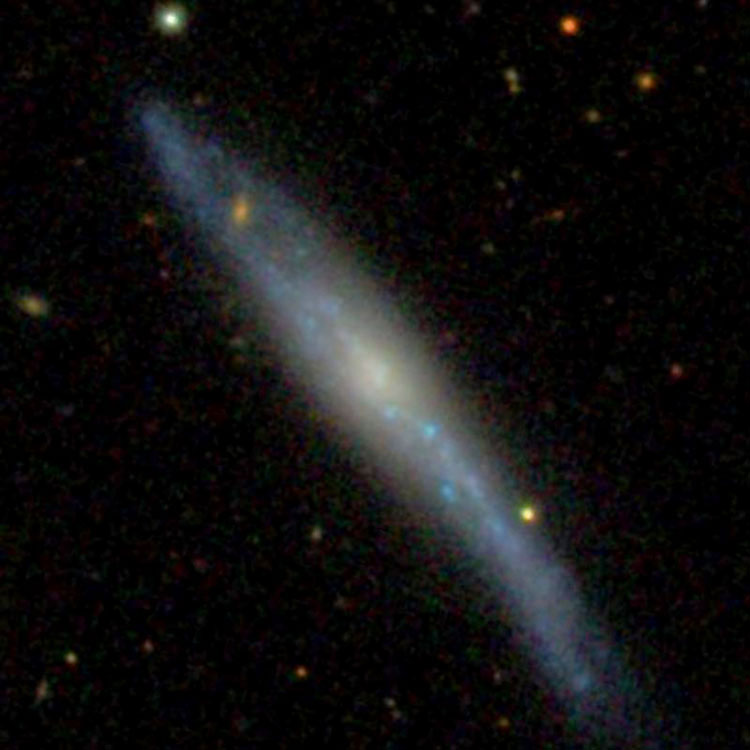 SDSS image of spiral galaxy NGC 3118