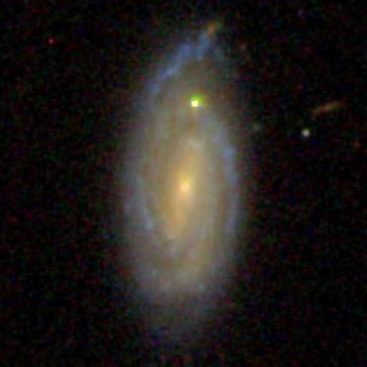 SDSS image of spiral galaxy NGC 327
