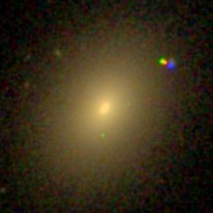 SDSS image of lenticular galaxy NGC 332