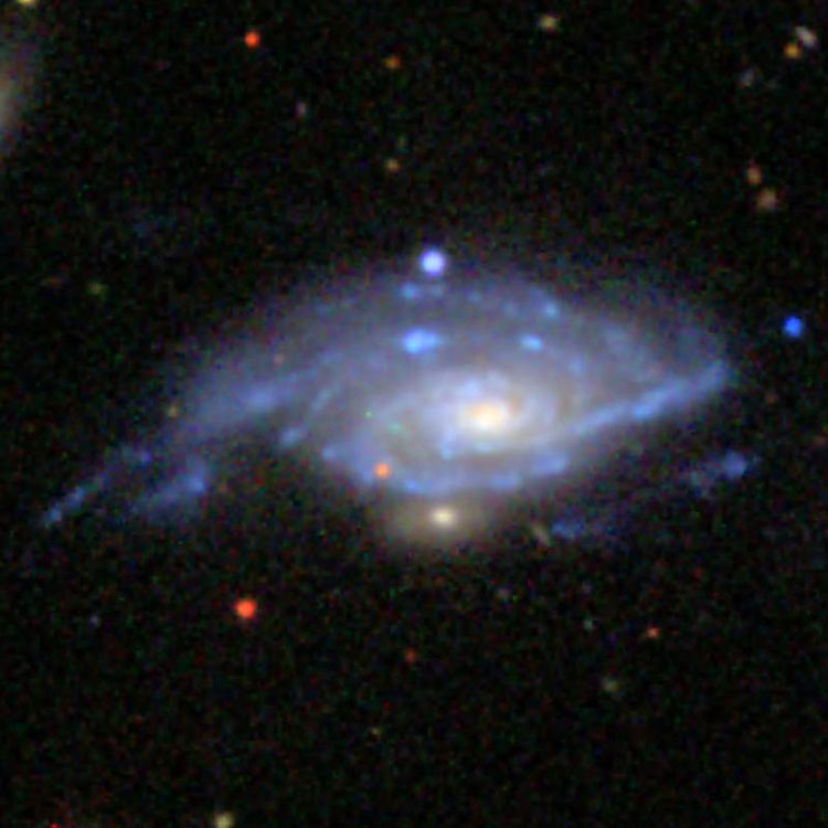 SDSS image of spiral galaxy NGC 3356