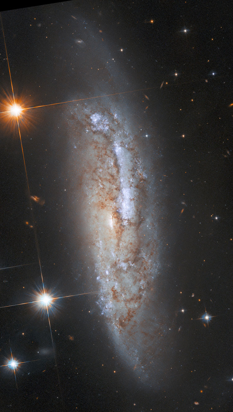 HST image of spiral galaxy NGC 3568