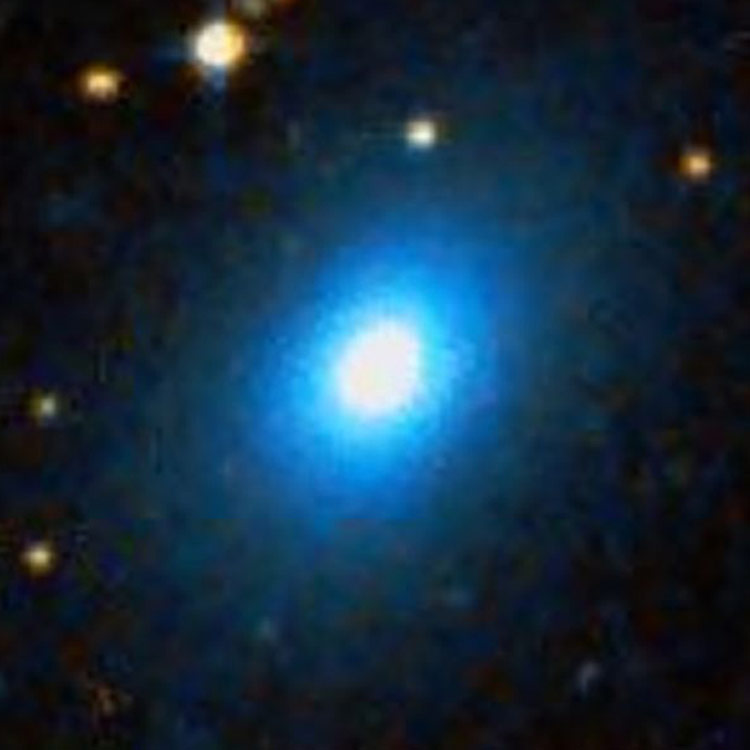 DSS image of elliptical galaxy NGC 3617