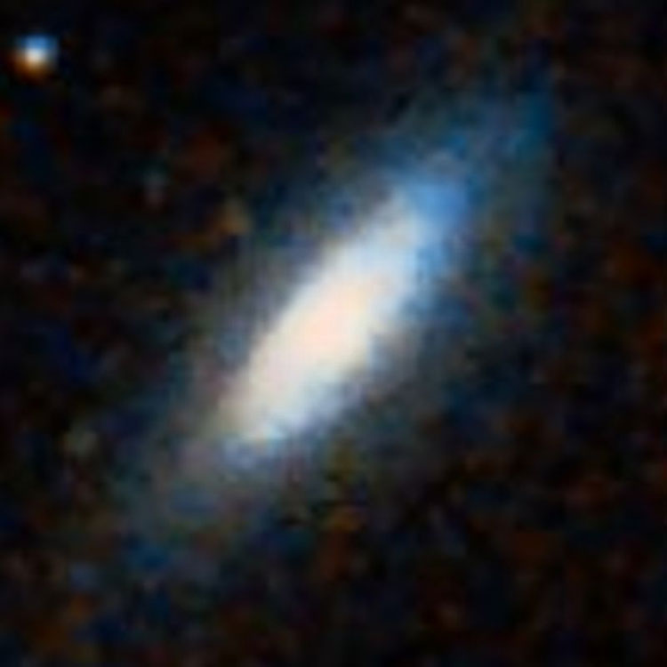 DSS image of lenticular galaxy NGC 3661