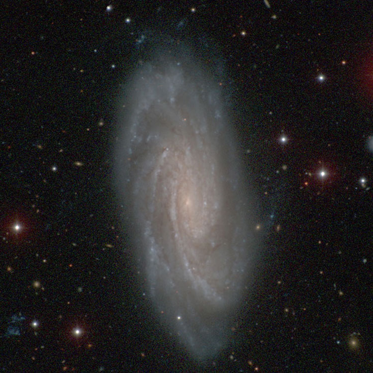 Carnegie-Irvine Galaxy Survey image of spiral galaxy NGC 3672