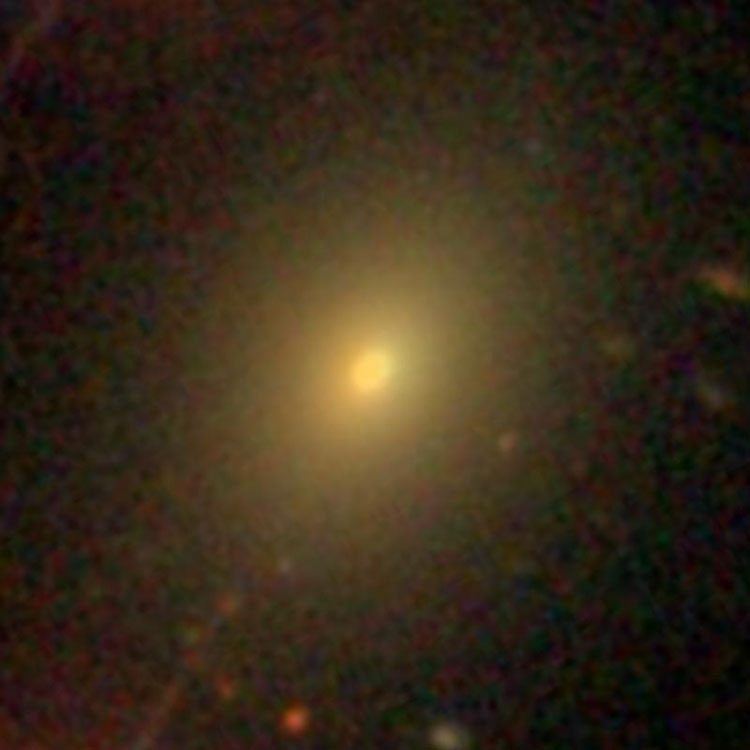 SDSS image of lenticular galaxy NGC 3676