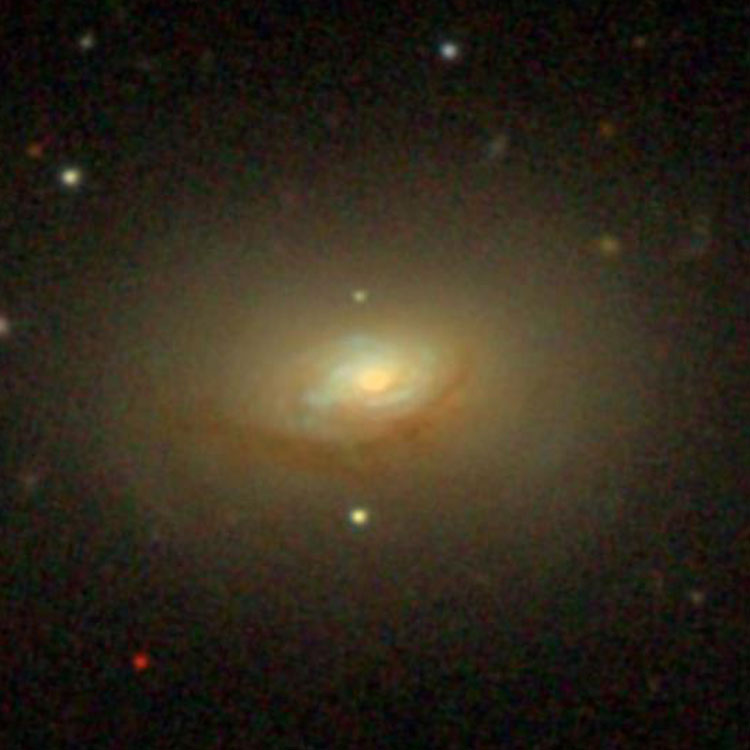 SDSS image of lenticular galaxy NGC 3682