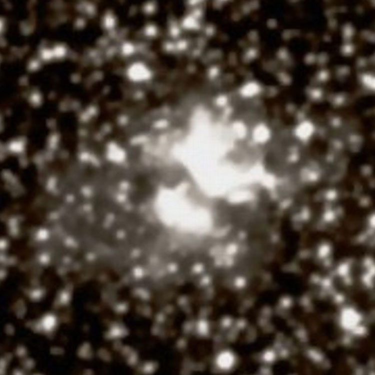 DSS image of planetary nebula NGC 3699