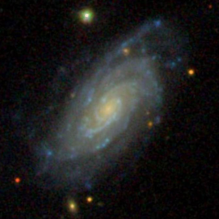 SDSS image of spiral galaxy NGC 3701